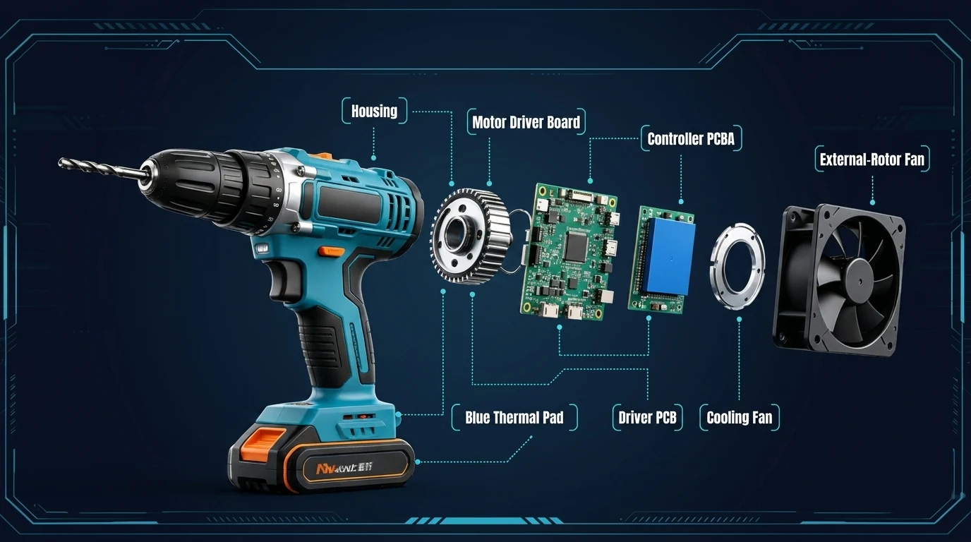 Power Tools & Control Systems — typical application
