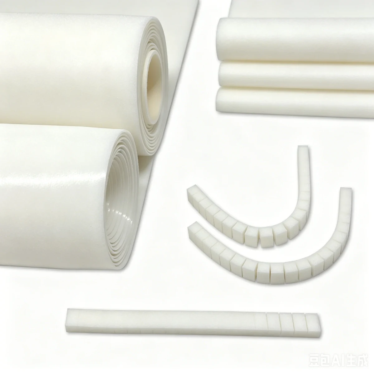 Z-FOAM-800-06EC silicone foam gaskets