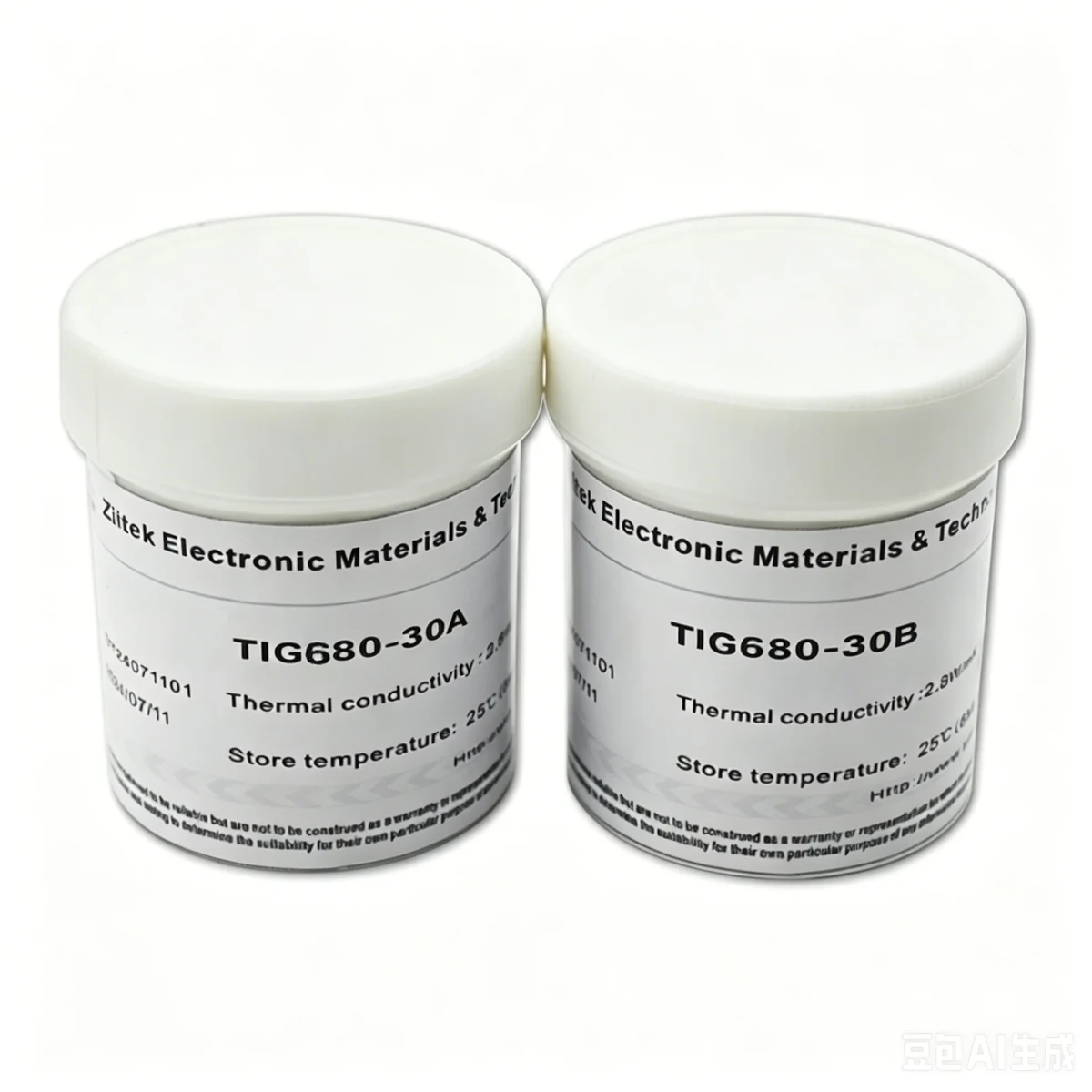 TIG680-AB — Lightly-filled silicone potting