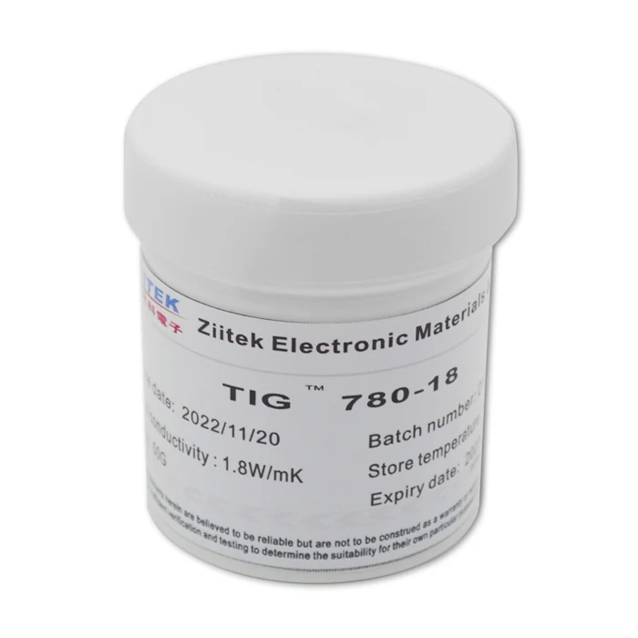 TIG780-18 — Thermal grease (1.8 W/m·K nominal) — gallery view 1 of 1