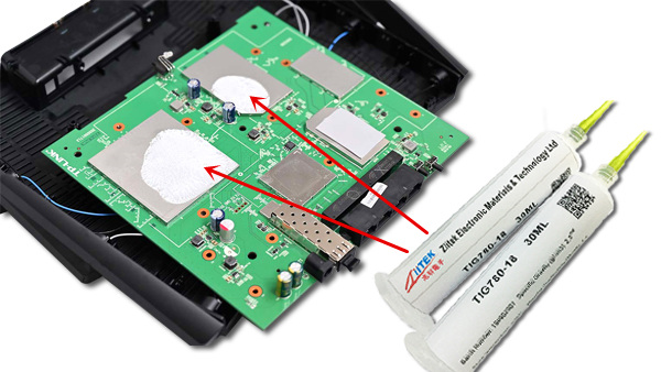 路由器散热遇困难，导热硅脂前来助力